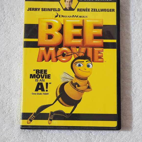 Dreamworks Jerry Seinfeld & Renee Zellweger Bee Movie DVD - Picture 1 of 4